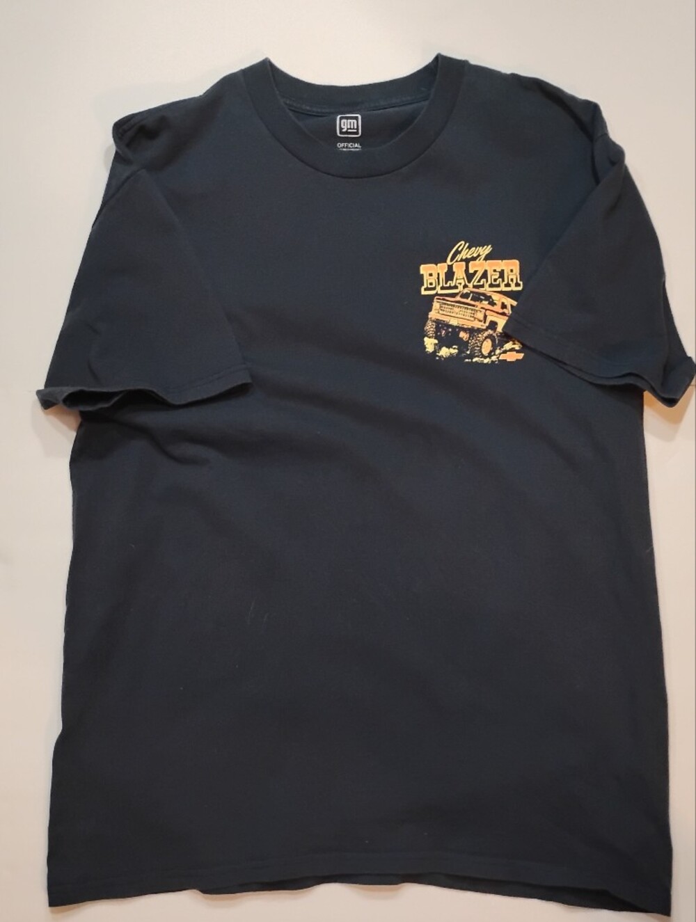 GM Official Licensed Chevy Blazer Men’s Navy blue T-shirt
